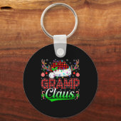 Porte-clés Gramp Claus Christmas Lights Matching Family Xmas (Recto)