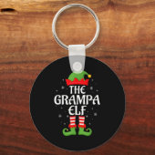 Porte-clés Grampa Elf Xmas Famille Correspondant Elf Squad Ch (Recto)