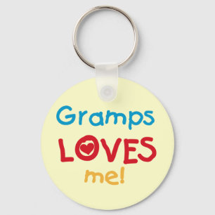 Porte-clés Gramps m'aime T-shirts et cadeaux