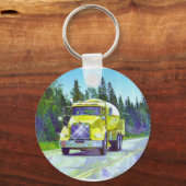 Porte-clés GRAND art d'AMANTS de CAMION de FRET (Recto)