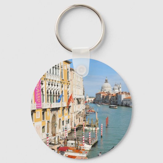 Porte-clés Grand Canal, Venise, Italie (Recto)