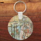 Porte-clés Grand Canal, Venise par Maurice Prendergast (Recto)