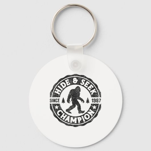 Porte-clés Grand Champion de Cache-Cache Bigfoot Drôle de Sas (Recto)