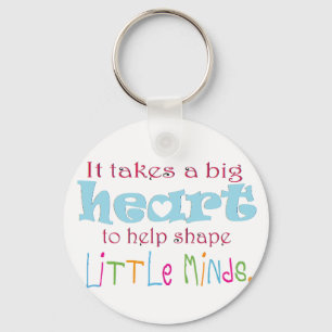 Porte-clés Grand coeur : Conseiller : Mentor : Professeur