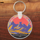 Porte-clés Grand Escalier Escalante Monument National Utah (Recto)