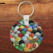 Porte-clés Grand groupe de marbres de jouets anciens (Recto)