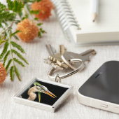 Porte-clés Grand héron bleu (Côté)