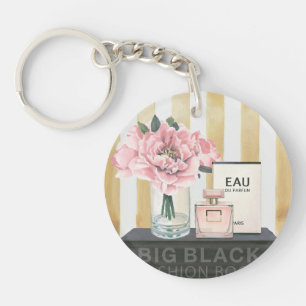 Porte-clés Grand livre de mode sauvage d'Apple   - rayé