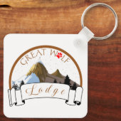 PORTE-CLÉS GRAND LODGE DE LOUP (Verso)