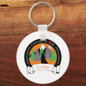 PORTE-CLÉS GRAND LODGE DE LOUP (Recto)