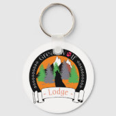 PORTE-CLÉS GRAND LODGE DE LOUP (Verso)