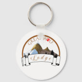 PORTE-CLÉS GRAND LODGE DE LOUP (Verso)