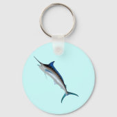 Porte-clés Grand Marlin bleu (Recto)