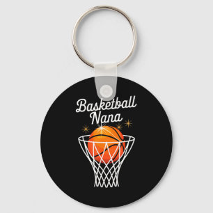 Porte-clés Grand-mère de basket-ball nana panier de basket-ba