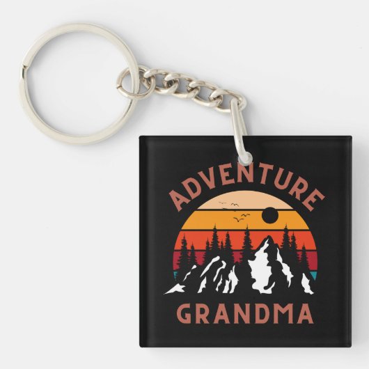 Porte-clés Grand-mère de l'aventure (Devant)