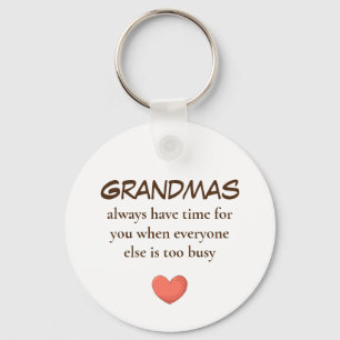 Porte-clés Grand-mère de ne pas occuper les porte - clés