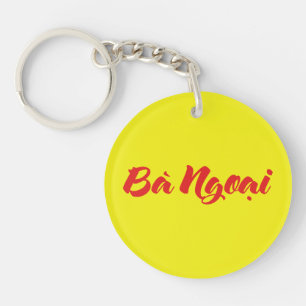 Porte-clés Grand-mère maternelle vietnamienne - Bà Ngoại