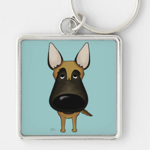 Porte-clés Grand nez Malinois