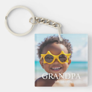 Porte-clés Grand-père a établi la fête des pères photo