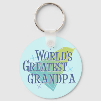 Porte-clés Grand-père du monde