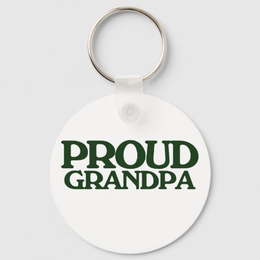 Porte-clés Grand-père fier (Recto)