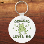 Porte-clés Grand-Père M'Aime Frog (Recto)