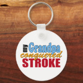 Porte-clés Grand-père Stroke Survivant (Recto)