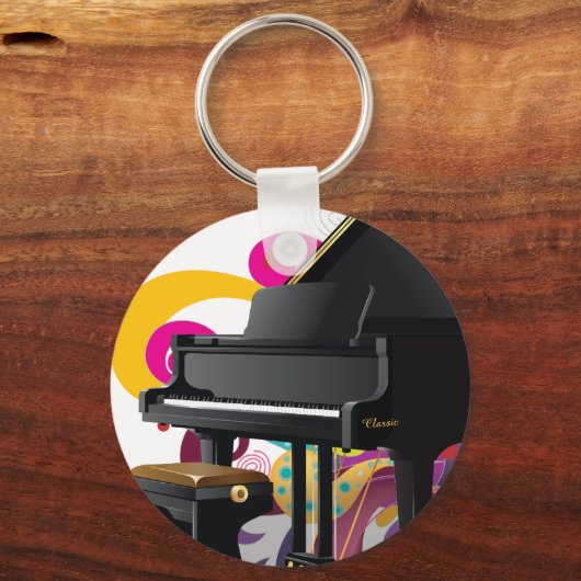 Porte-clés Grand Piano (Recto)