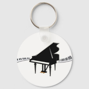 Porte-clés Grand piano et clavier