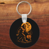 Porte-clés Grand Pied Halloween Sasquatch (Recto)
