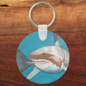 Porte-clés Grand Porte - clé de requins blancs (Recto)