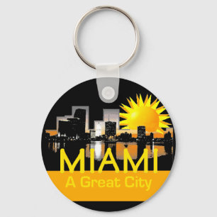 Porte-clés Grand porte - clé de ville de MIAMI