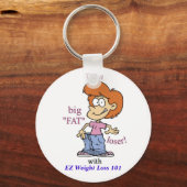 Porte-clés GRAND Porte - clé PERDANT DE GRAISSE (Recto)