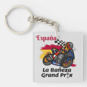 Porte-clés Grand Prix moto La Bañeza (Devant)