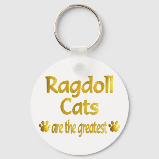 Porte-clés Grand Ragdoll (Recto)