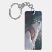 Porte-clés Grand requin blanc en mer (Devant gauche)