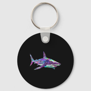 Porte-clés Grand requin blanc Polygon Pêche Scuby Plongée Sha
