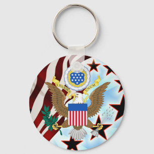 Porte-clés Grand sceau des États-Unis