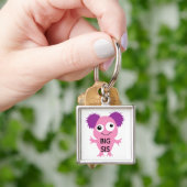 Porte-clés Grand Soeur Rose Monster (main)