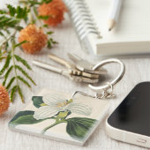 Porte-clés Grand Trillium fleuri (Devant Droit)