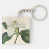 Porte-clés Grand Trillium fleuri (Dos)