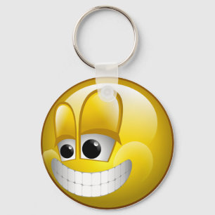 PORTE-CLÉS GRAND VISAGE DE GRIMACE