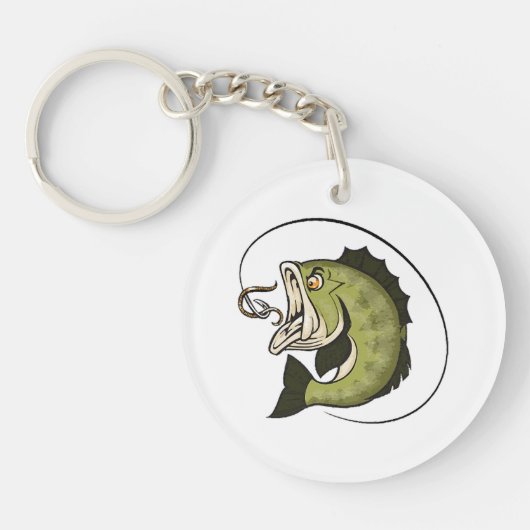 Porte-clés Grande bouche de bass (Devant)