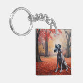 Porte-clés Grande Danse en automne Feuilles automne Inspirati (Devant gauche)