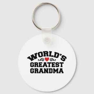 Porte-clés Grande grand-mère du monde