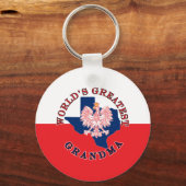 Porte-clés Grande grand-mère du monde (Recto)