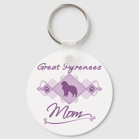 Porte-clés Grande maman des Pyrénées (Recto)