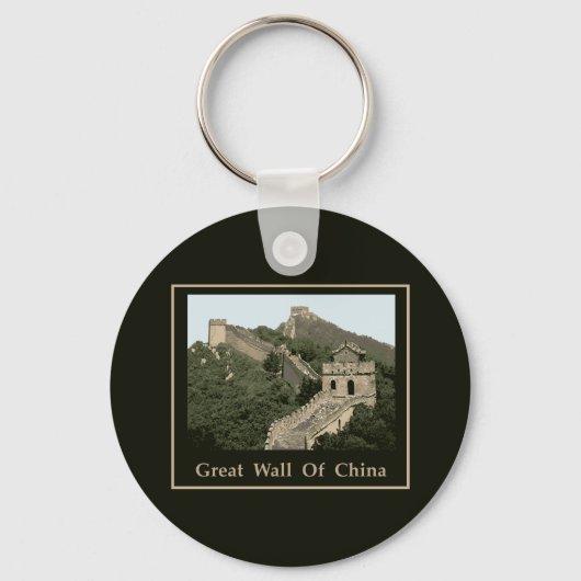 Porte-clés Grande Muraille De Chine (Recto)