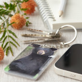 Porte-clés Grande Ours doux (Devant droit)