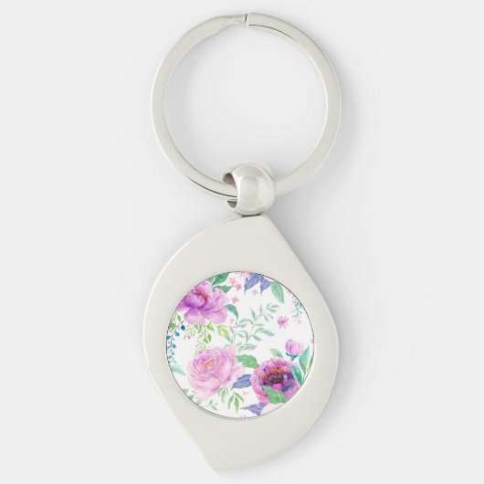 Porte-clés Grande Pivoine (Devant)